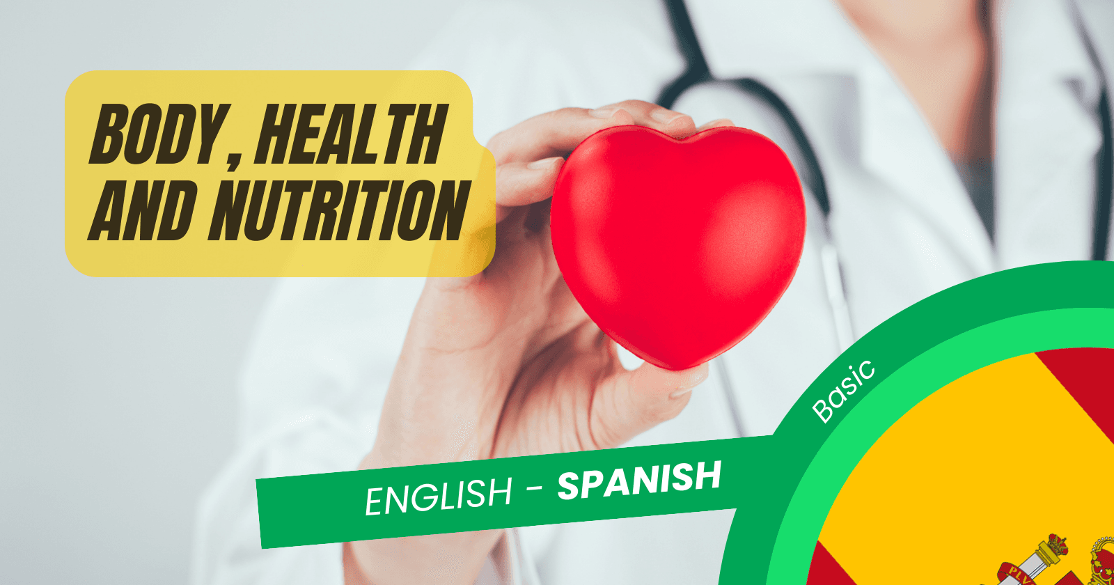 πͺπΈ Master Basic Spanish Words for Health and Nutrition